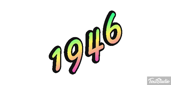 1946 Texteffekt