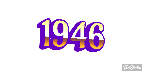 1946 Texteffekt