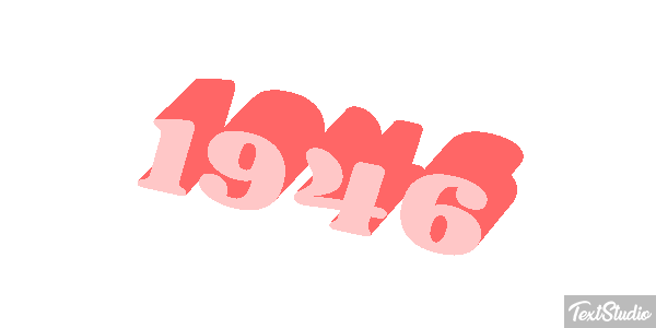 1946 Texteffekt