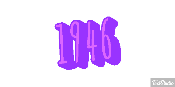 1946 Texteffekt