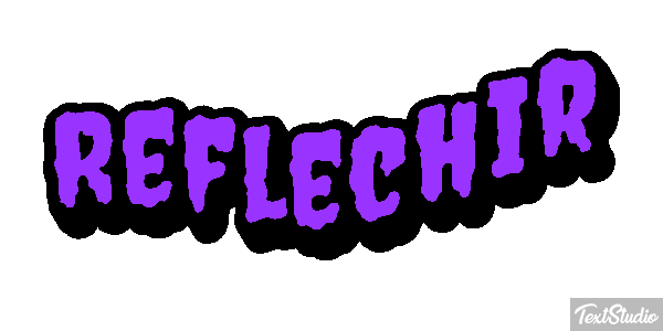 Réfléchir Effet de texte