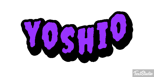 Yoshio Effet de texte