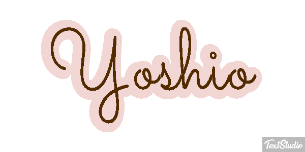 Yoshio Effet de texte