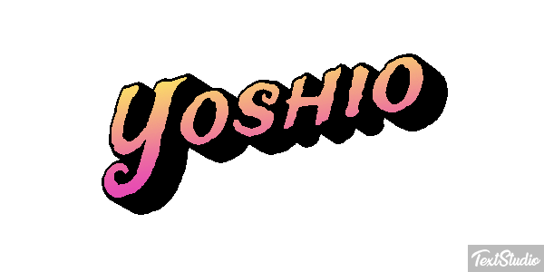 Yoshio Effet de texte