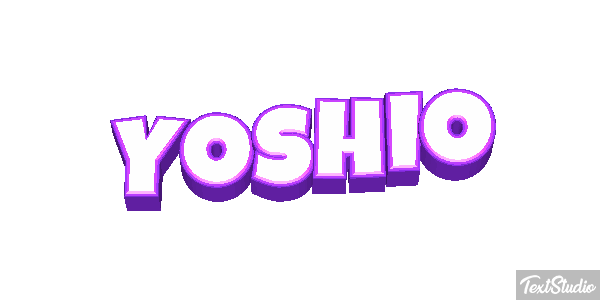 Yoshio Effet de texte