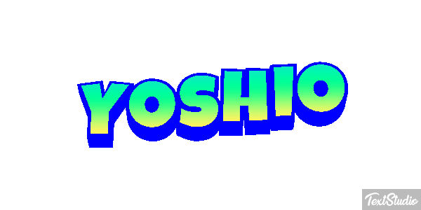 Yoshio Effet de texte