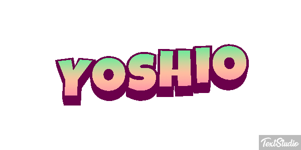 Yoshio Effet de texte