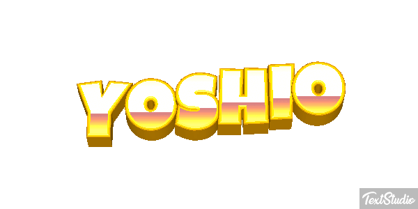 Yoshio Effet de texte