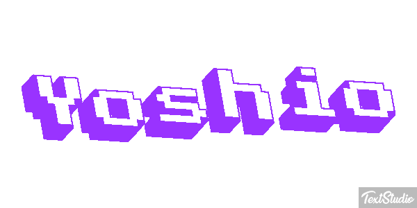 Yoshio Effet de texte