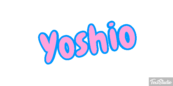 Yoshio Effet de texte