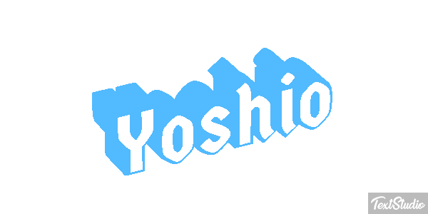 Yoshio Effet de texte