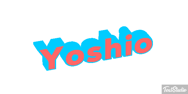 Yoshio Effet de texte
