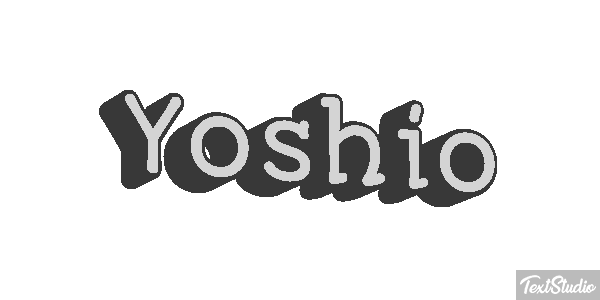 Yoshio Effet de texte