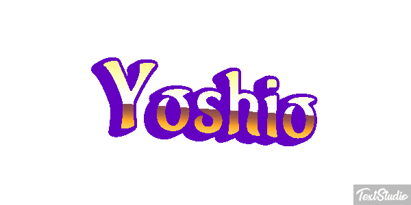 Yoshio Effet de texte