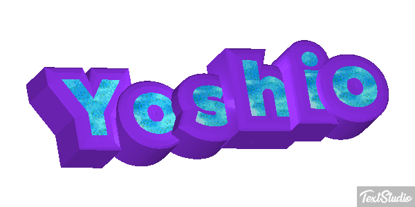 Yoshio Effet de texte