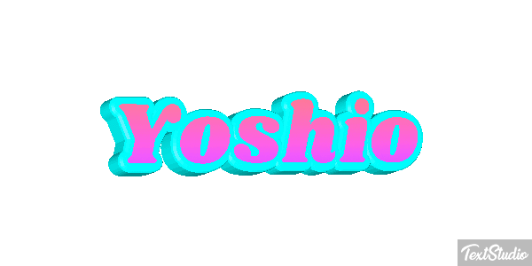 Yoshio Effet de texte