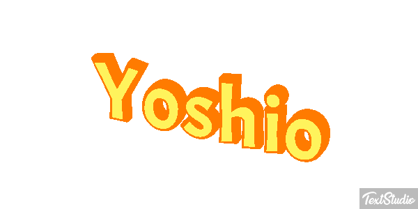 Yoshio Effet de texte