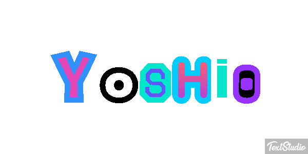 Yoshio Effet de texte