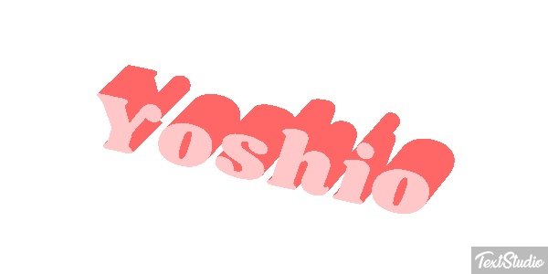 Yoshio Effet de texte