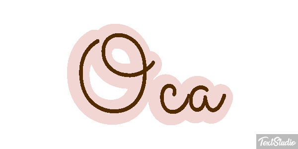 Oca Text effect