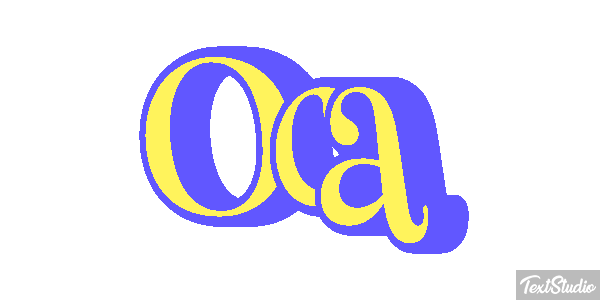 Oca Text effect