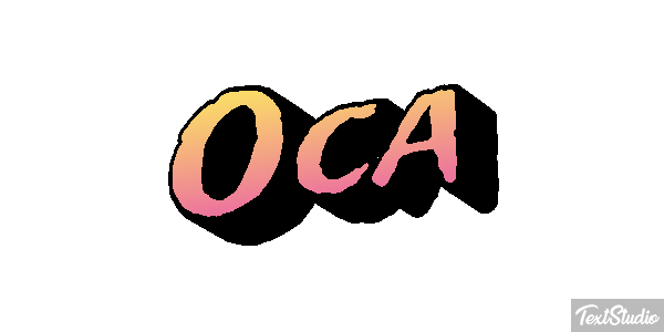 Oca Text effect