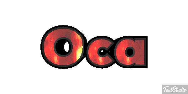 Oca Text effect