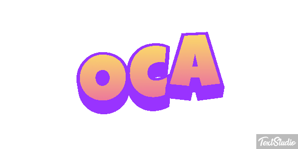 Oca Text effect