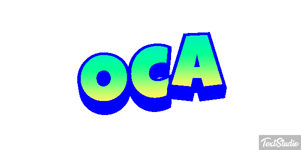 Oca Text effect