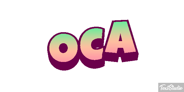 Oca Text effect