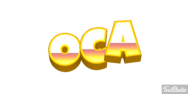 Oca Text effect