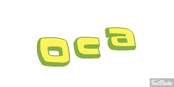 Oca Text effect