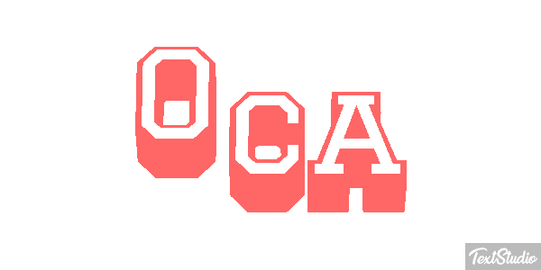 Oca Text effect