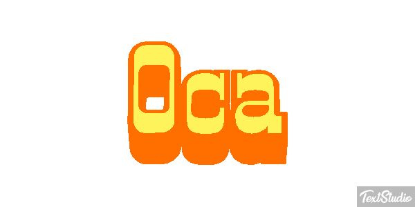 Oca Text effect