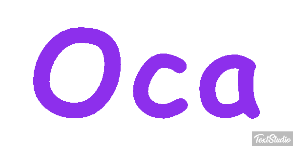 Oca Text effect