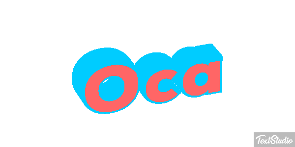 Oca Text effect