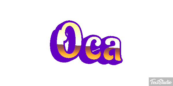 Oca Text effect