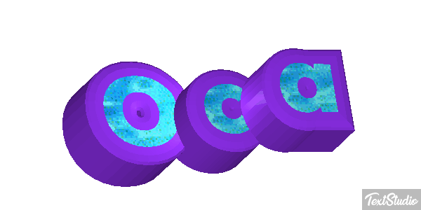 Oca Text effect