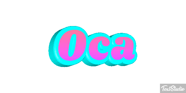 Oca Text effect
