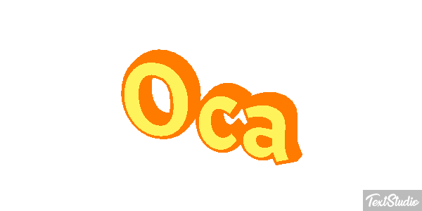 Oca Text effect