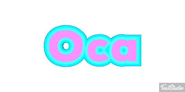 Oca Text effect