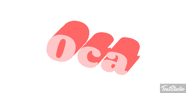 Oca Text effect