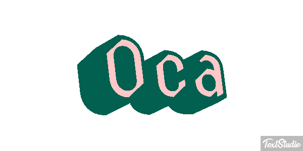 Oca Text effect