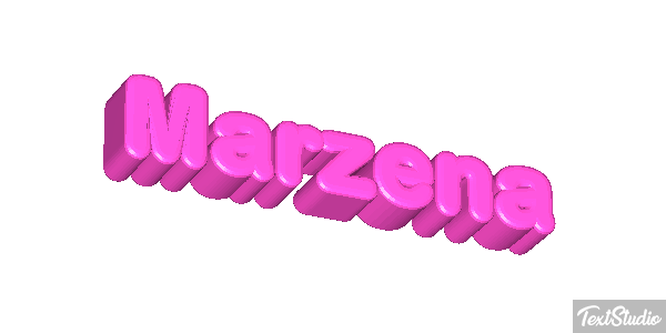 Marzena Text effect