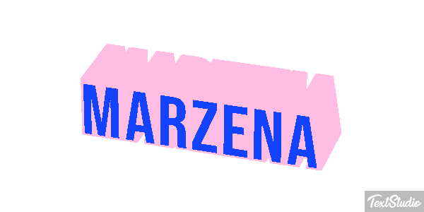 Marzena Text effect