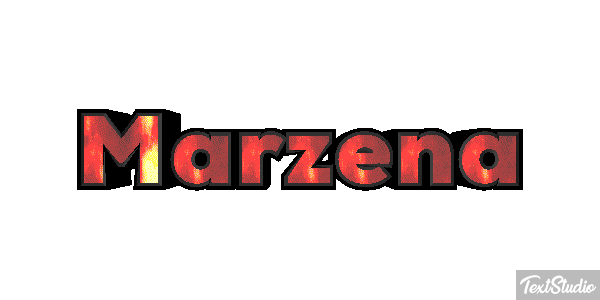 Marzena Text effect