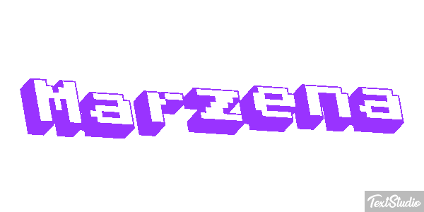 Marzena Text effect
