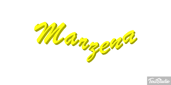 Marzena Text effect
