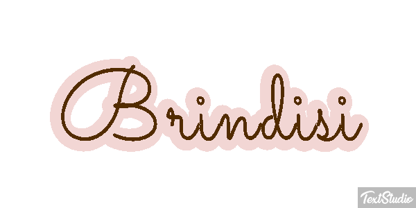 Brindisi Efekt tekstowy