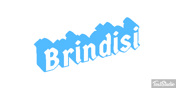 Brindisi Efekt tekstowy